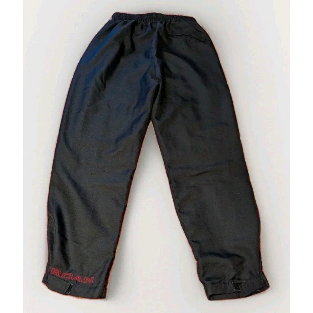 Vintage Y2K Jordan Pants Mens Size M Black Red Track